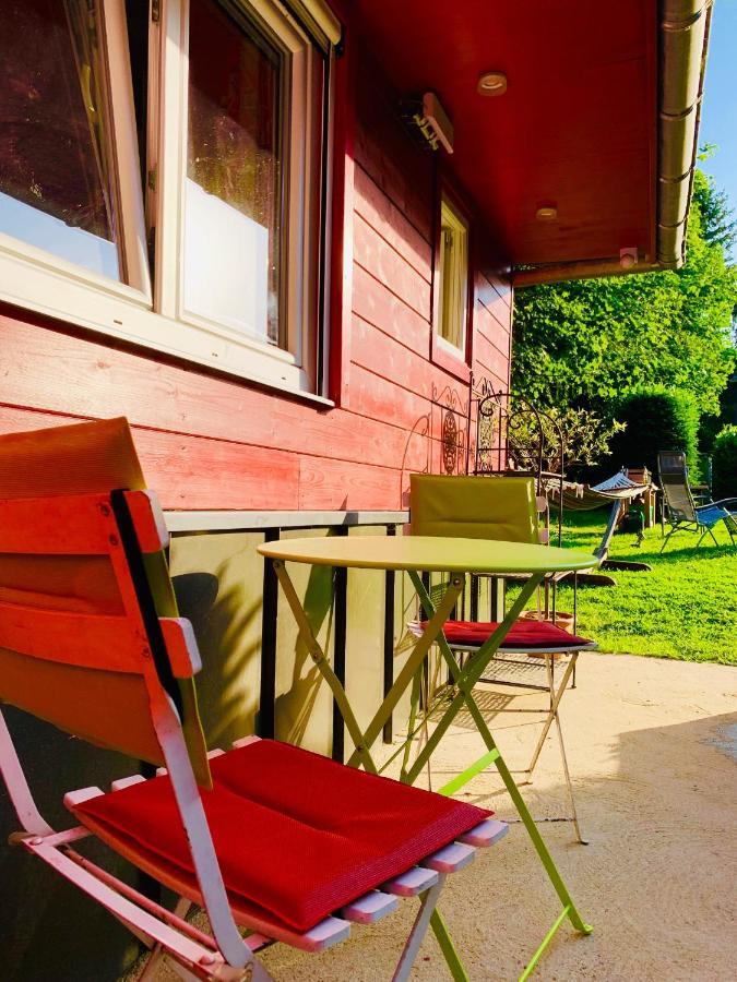 Le Cabanon De Chessy Bed & Breakfast ภายนอก รูปภาพ